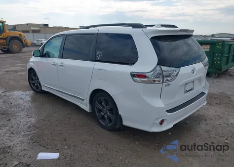 2018 Toyota Sienna Se Premium 8 Passenger из США, поврежденный, VIN 5TDXZ3DC3JS959143